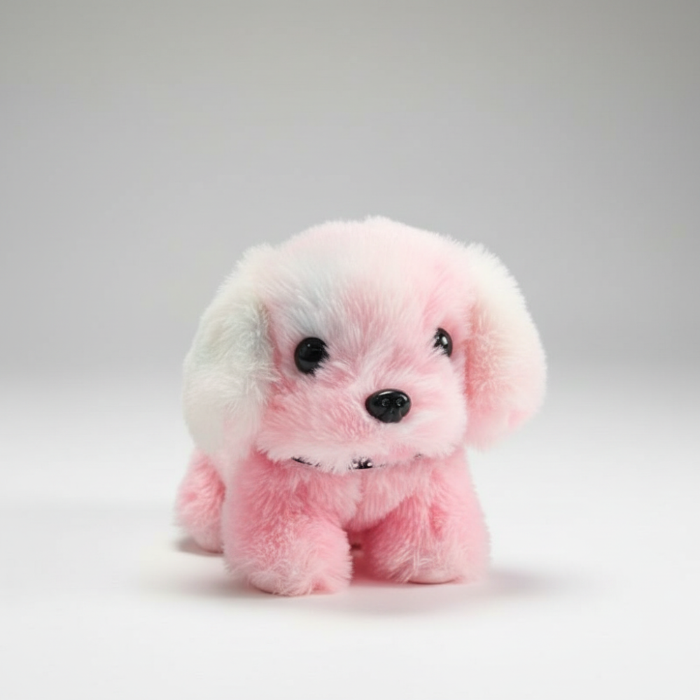 Interactive Plush Puppy Toy | Walking & Barking with Touch Response | Engaging Playtime for Kids 2