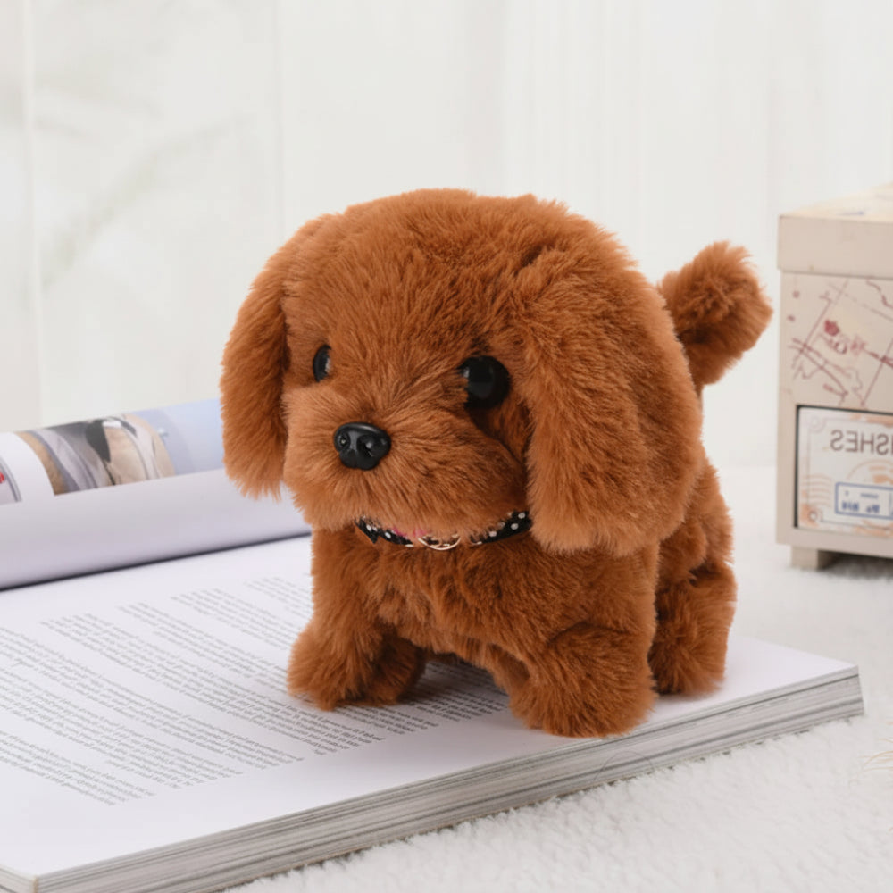 Interactive Plush Puppy | Robot Dog Toy with Walking & Barking Actions | Engaging Companion for Kids 3