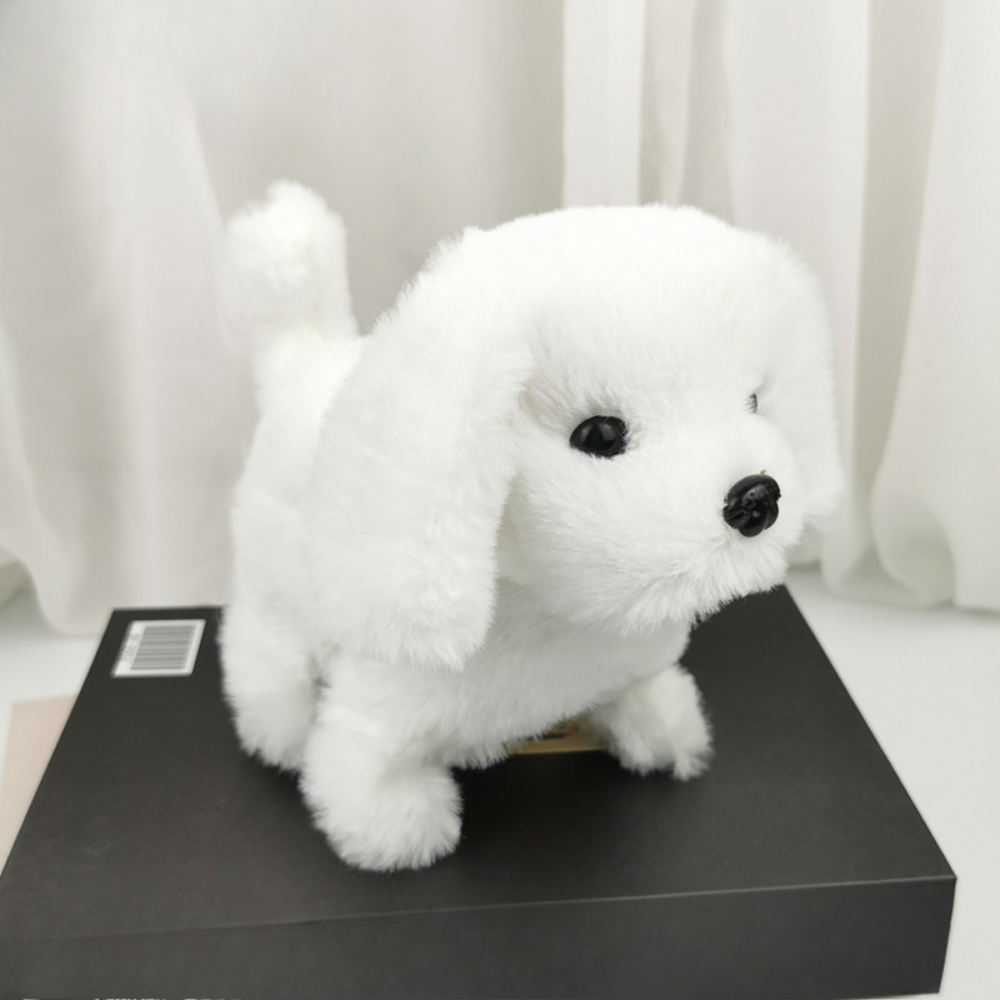 Interactive Plush Robot Puppy Toy with Realistic Movement & Sound | Engaging Companion for Kids 1