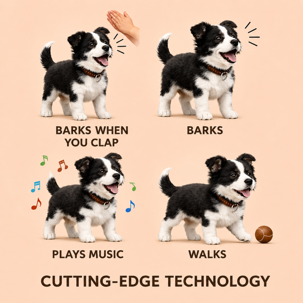 Interactive Robot Dog Toy | Lifelike Movements & Sounds for Engaging Play 4