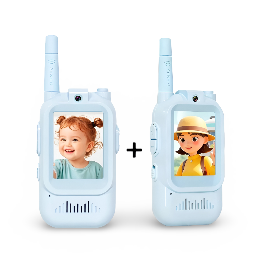 Interactive Video Walkie Talkie Toy for Kids with Rechargeable Battery | Fun Communication Device for Indoor and Outdoor Adventures 2