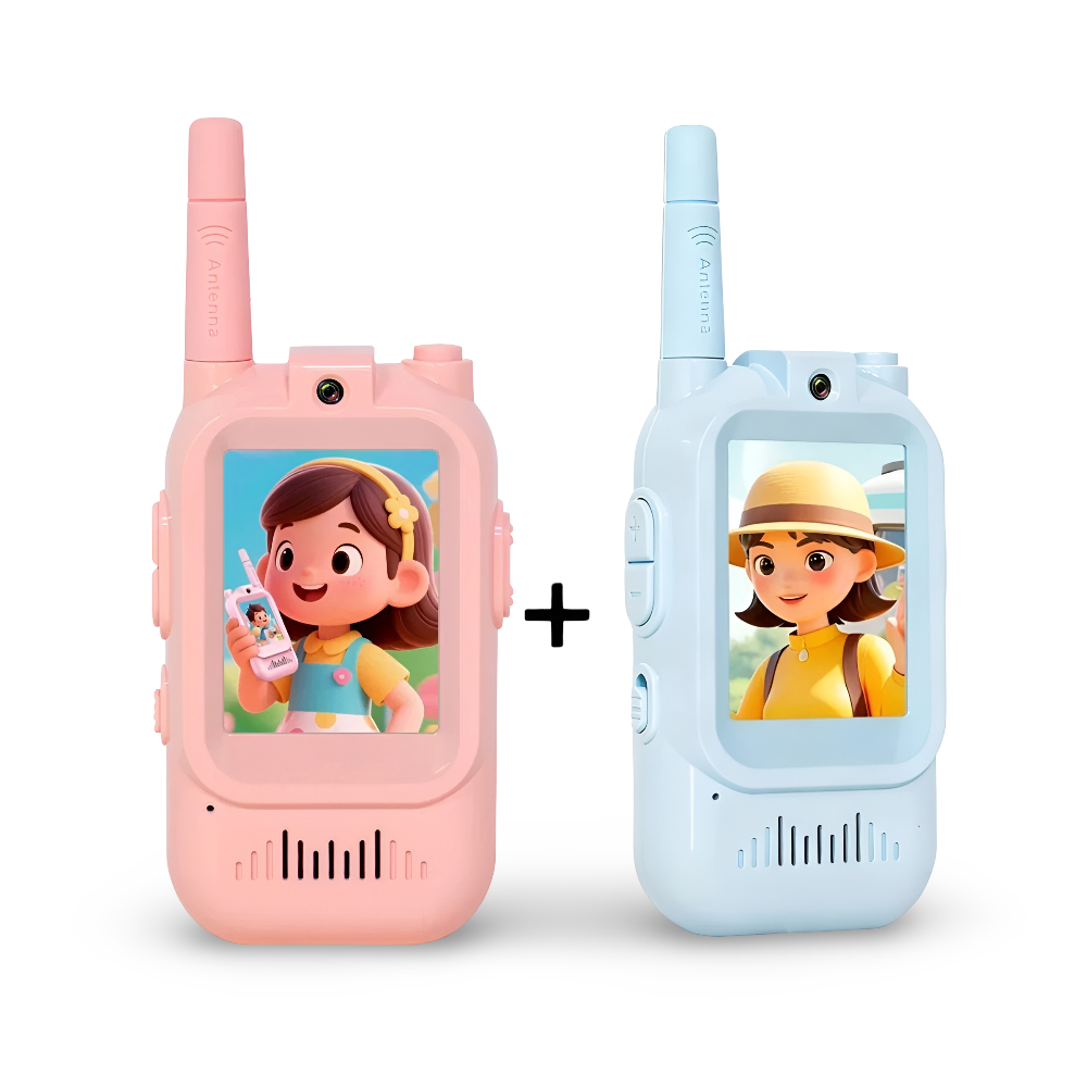 Interactive Video Walkie Talkie Toy for Kids with Rechargeable Battery | Fun Communication Device for Indoor and Outdoor Adventures 3