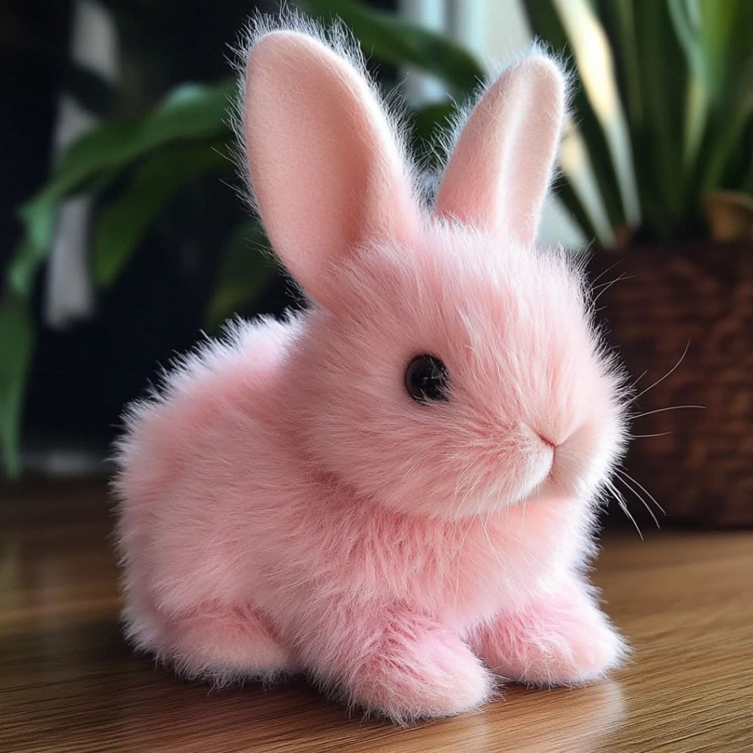 Hopping Rabbit Toy, Interactive Bunny Plush Toy with Sounds, Battery Operated Soft Toy for Children