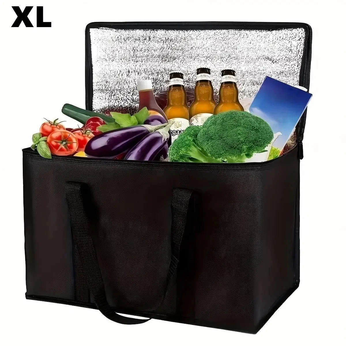 Large Cooler Bag XL Insulated for Food and Drinks, Insulated Picnic Bag – image 9