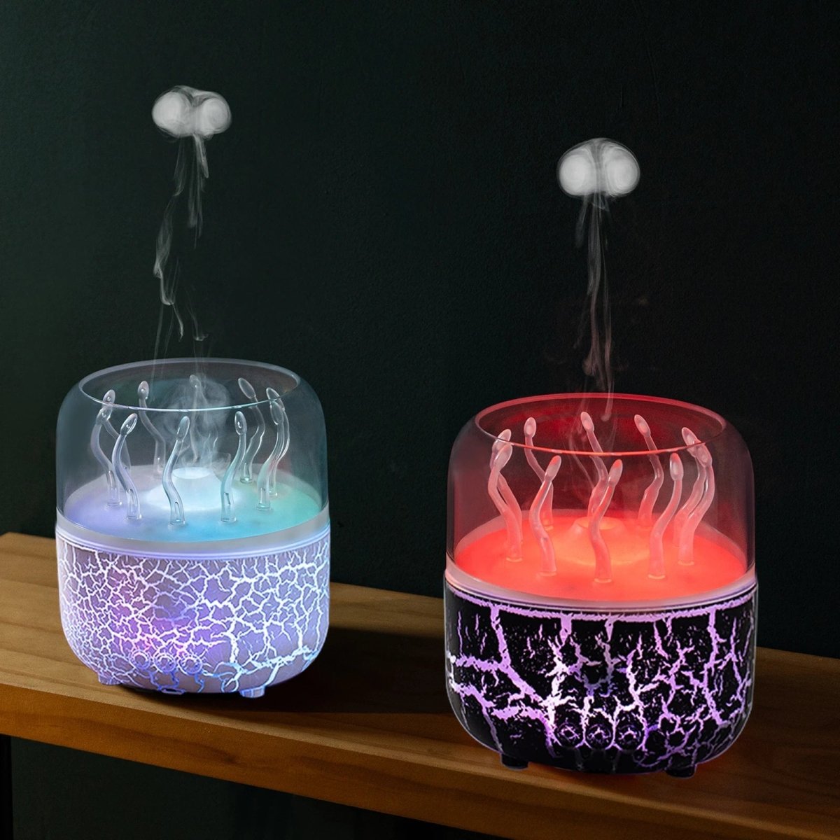 Humidifier with Timer and Remote, Jellyfish Aroma Diffuser