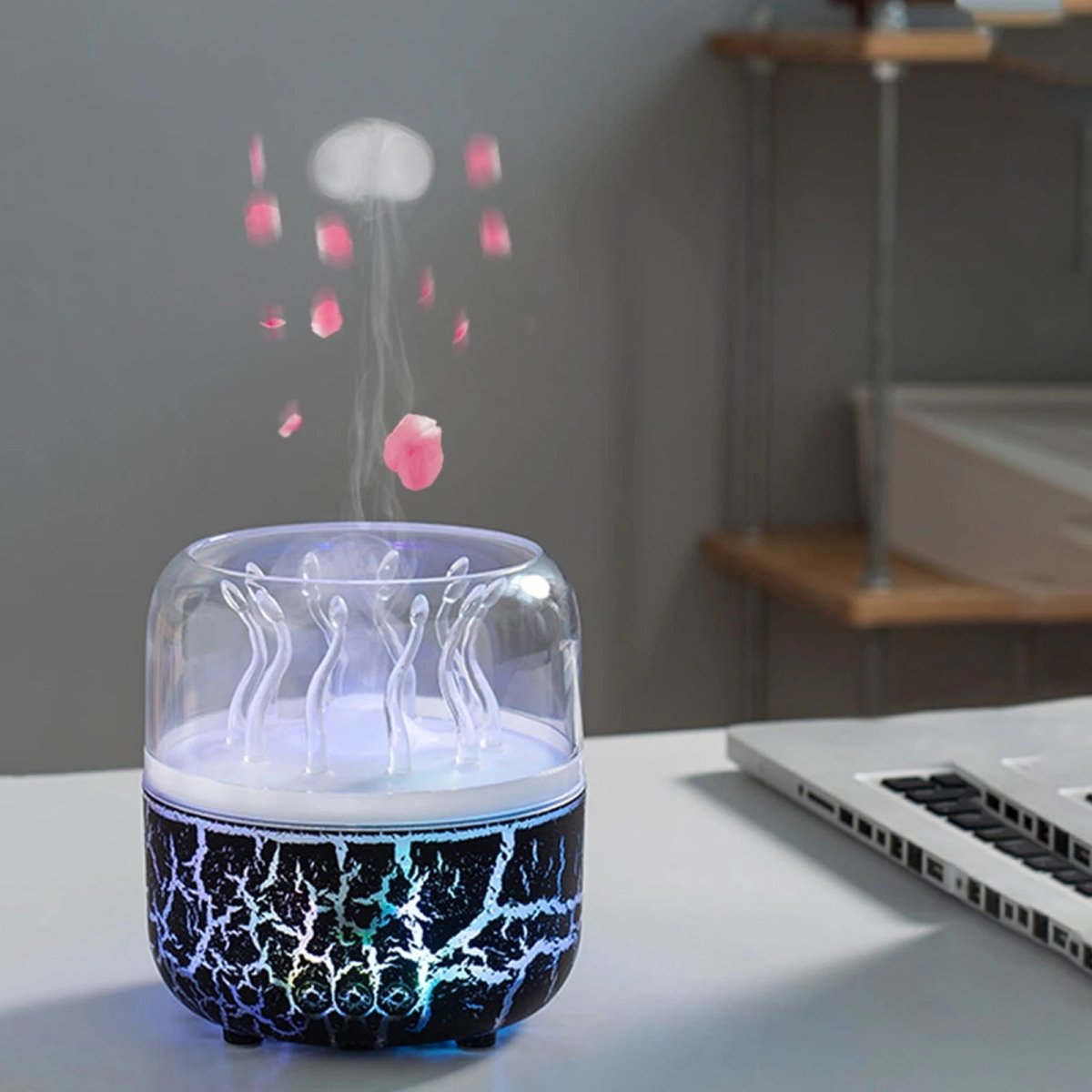 Humidifier with Timer and Remote, Jellyfish Aroma Diffuser – image 4