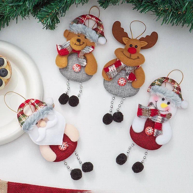 Christmas Ornament Fabric Hanging Tag – image 7