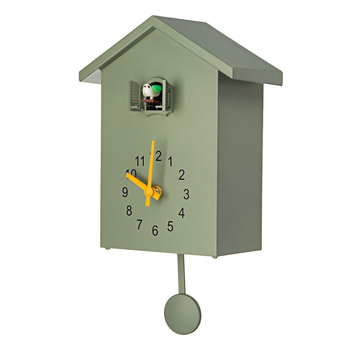 Cuckoo Clocks, Modern Cuckoo Clock for Living Room and Bedroom, Battery Operated Decorative Clock with Classic Design_04