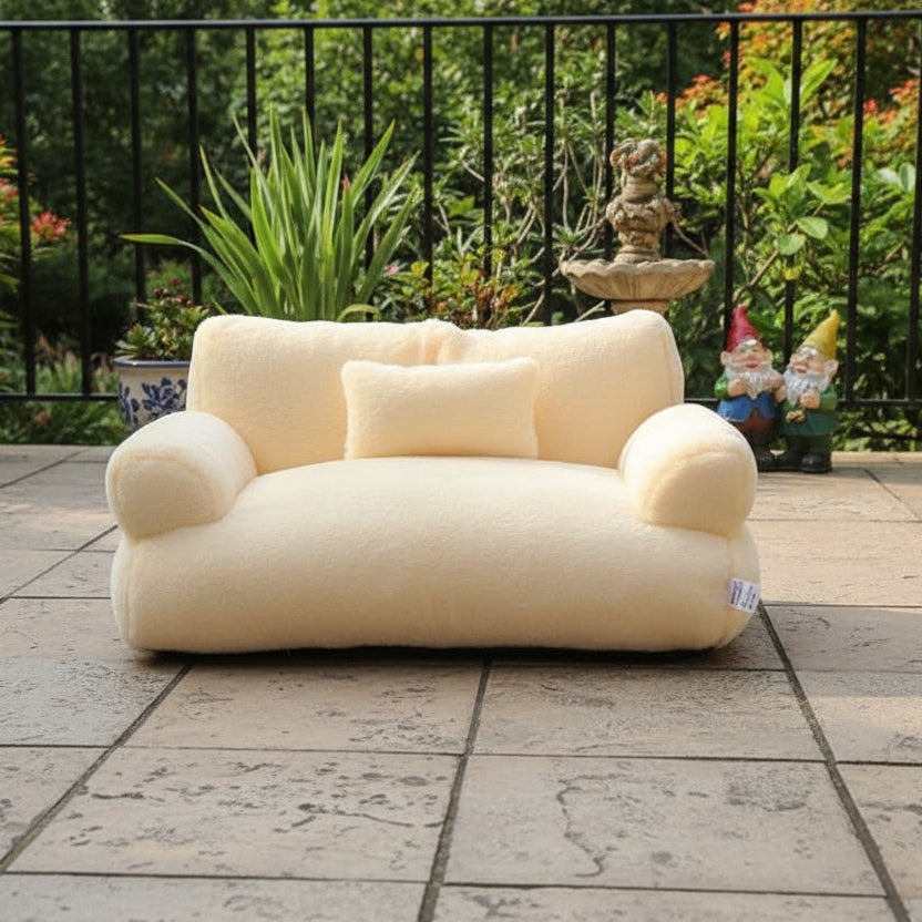 Dog Sofa Bed with Raised Edge