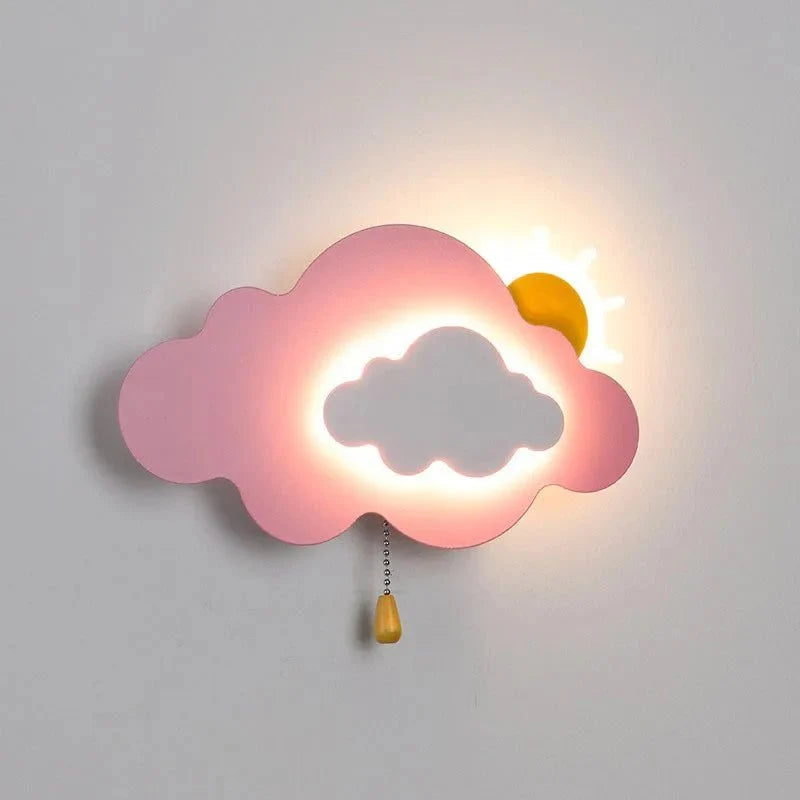 Wall Lights for Bedroom, Decorative Wall Sconce for Kids Room and Playroom Lighting – image 9
