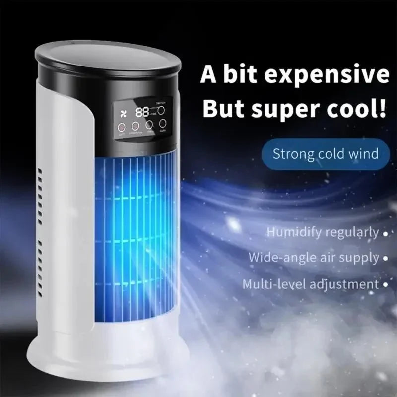 Portable Air Cooler Evaporative with 6 Speeds, Quiet Air Cooler for Bedroom and Office, Small Cooling Fan for Home_03