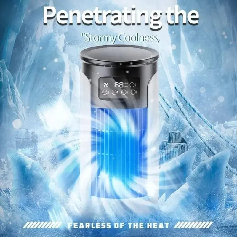 Portable Air Cooler Evaporative with 6 Speeds, Quiet Air Cooler for Bedroom and Office, Small Cooling Fan for Home_05