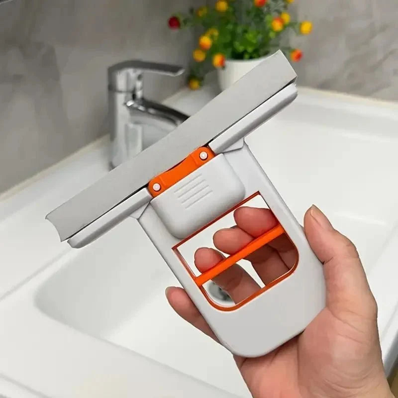 Microfibre Mop, Retractable Mini Mop for Kitchen and Bathroom, Compact Wet and Dry Mop for Car and Small Spaces_02