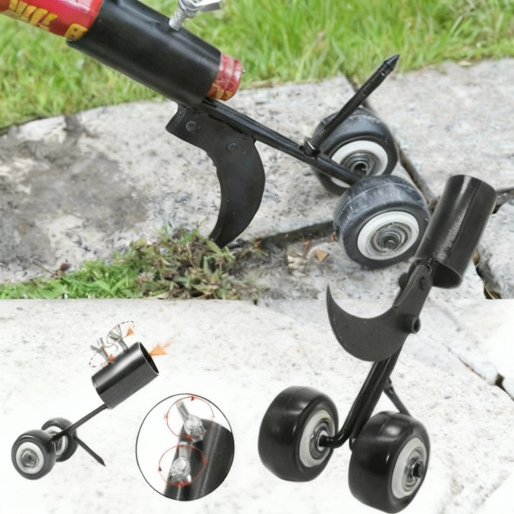 Weed Remover Tool Head without Handle, Weed Puller for Standard Handles, Garden Weeding Tool for Lawn and Paths