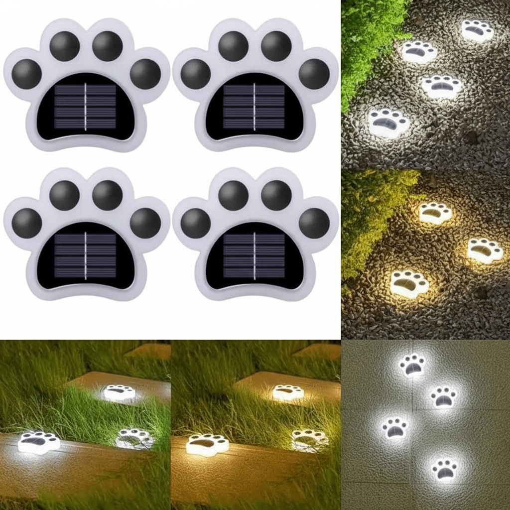 Solar Outdoor Lights, Solar Garden Lights with Dusk Sensor and Ground Spike, Solar Lights in Warm White or Multicolour_01