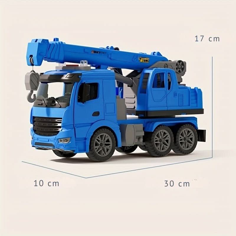 Toy Trucks, Toy Crane Truck with Light and Sound, Toy Lorry for Kids, Construction Toys for 3 Year Old Boys_03