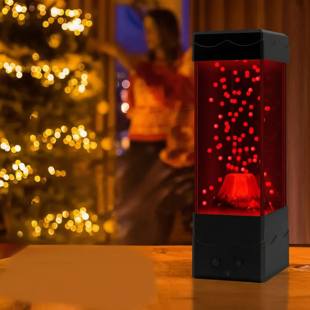 Lava Lamp, Volcano Lamp with 7 Colour Modes, Childrens Night Light, USB LED Lamp for Bedroom_01