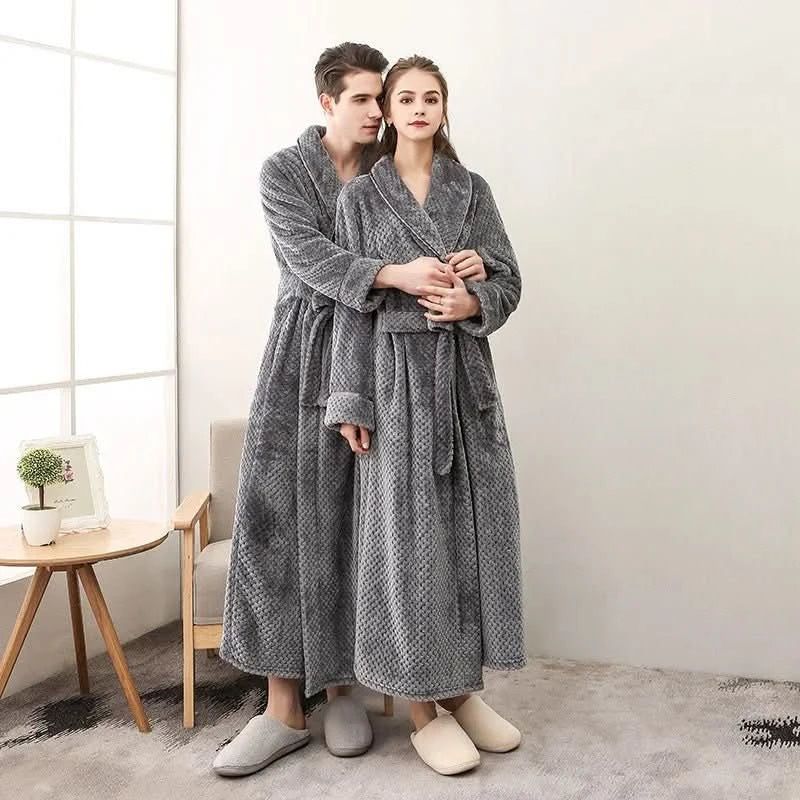 Womens Pyjamas, Mens Pyjamas, Matching Pjs for Couples, Plush Pyjama Set, Loungewear Set for Autumn and Winter_01