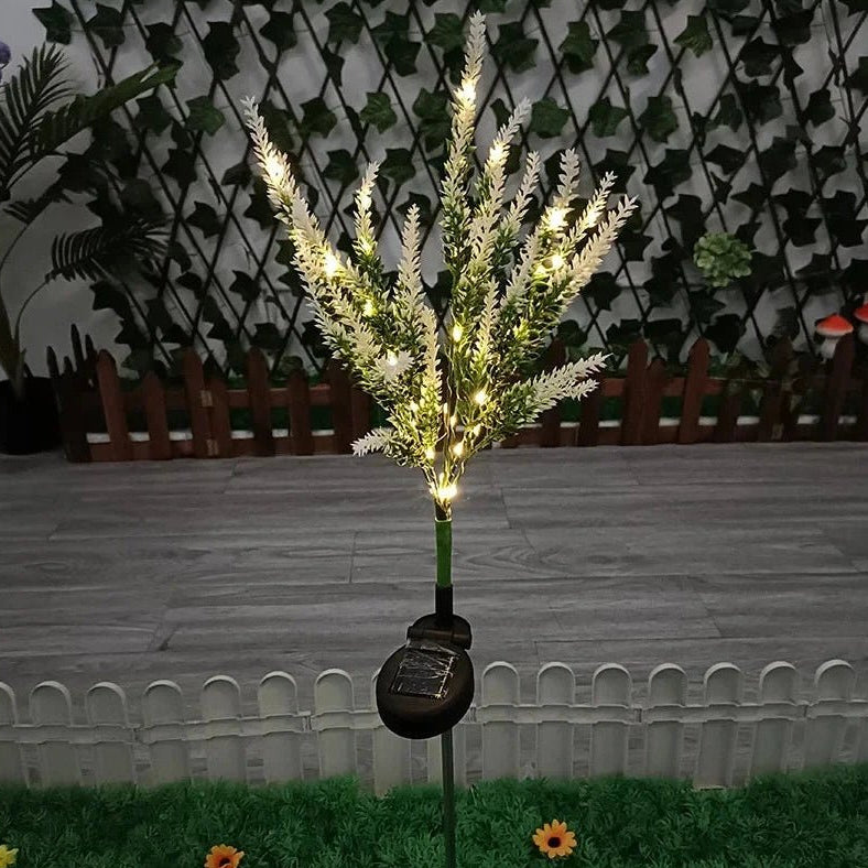 Solar Garden Lights, Warm White LED Solar Stake Lights for Path and Balcony – image 9
