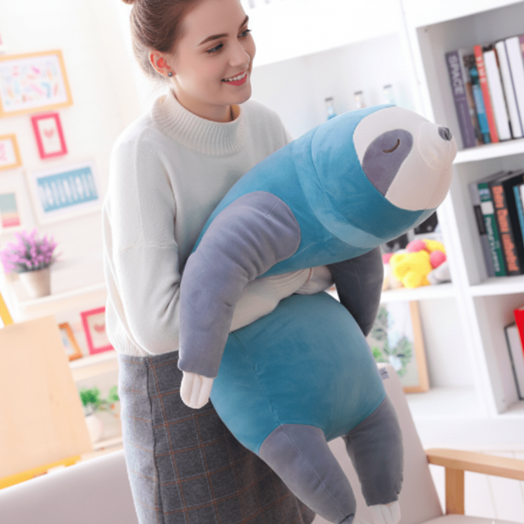 Giant Sloth Plush Toy, Sloth Teddy for Hugging, Large Sloth Soft Toy in 3 Sizes up to 100 cm, Gift for Animal Lovers_02