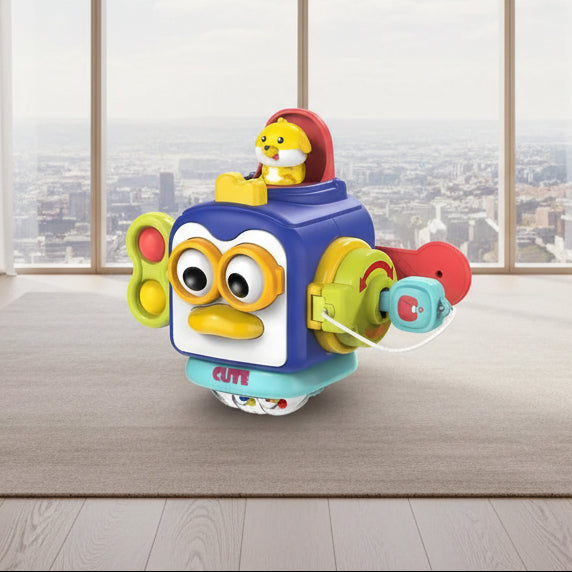 Activity Cube 6 in 1, Busy Cube for Cognitive Development, Fine Motor Skills Toys for Travel and Quiet Play_03