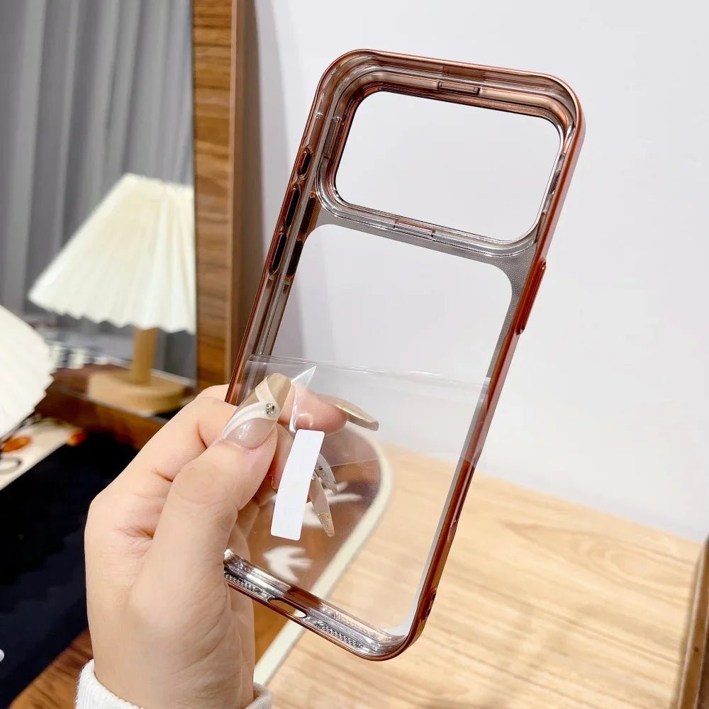 Clear iPhone 17 Pro Case with Foldable Camera Stand – image 5