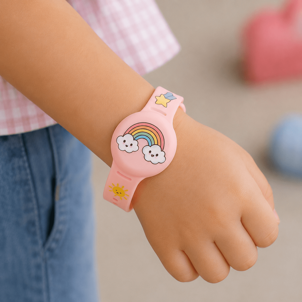 GPS Tracker Bracelet for Kids, GPS Tracker for Kids with Real Time Tracking, Kids GPS Wristband with Adjustable Strap_02