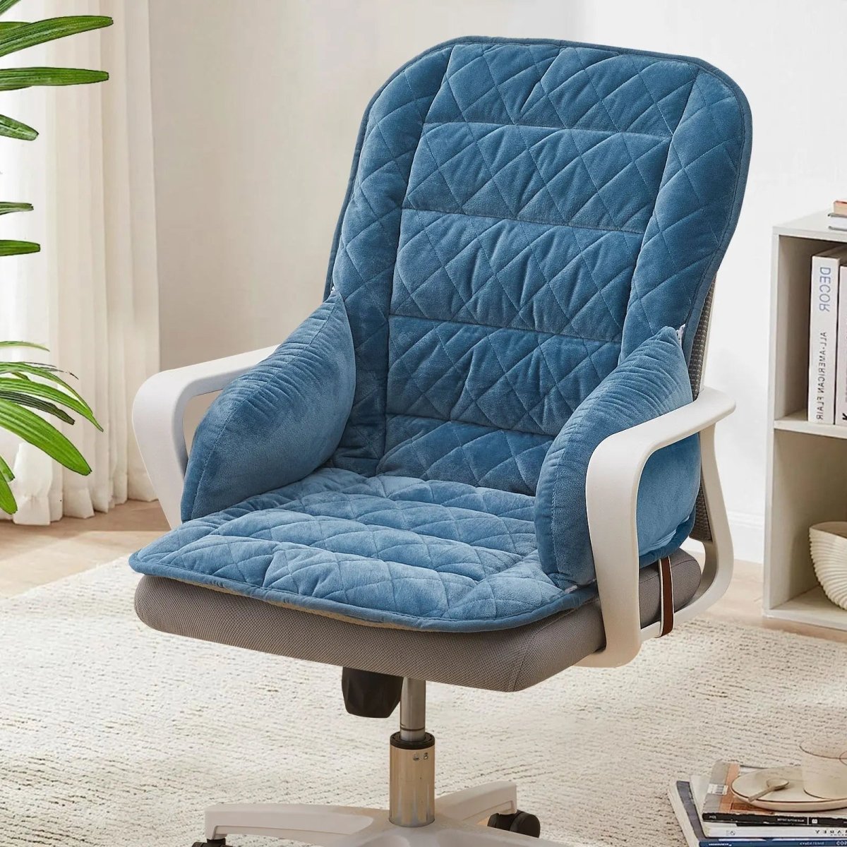 Lumbar Support Cushion, Office Chair Back Support Cushion, Lower Back Support Pillow for Car Seat and Home_11