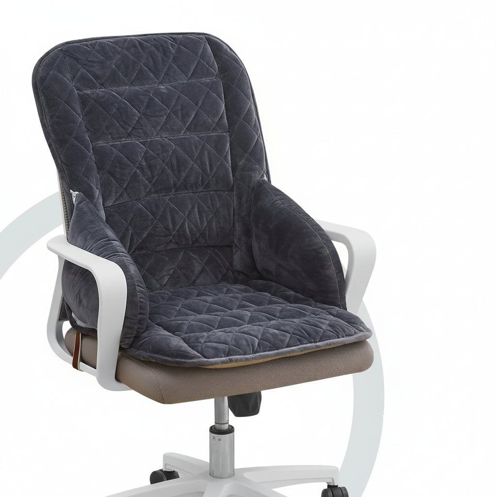 Lumbar Support Cushion, Office Chair Back Support Cushion, Lower Back Support Pillow for Car Seat and Home_02
