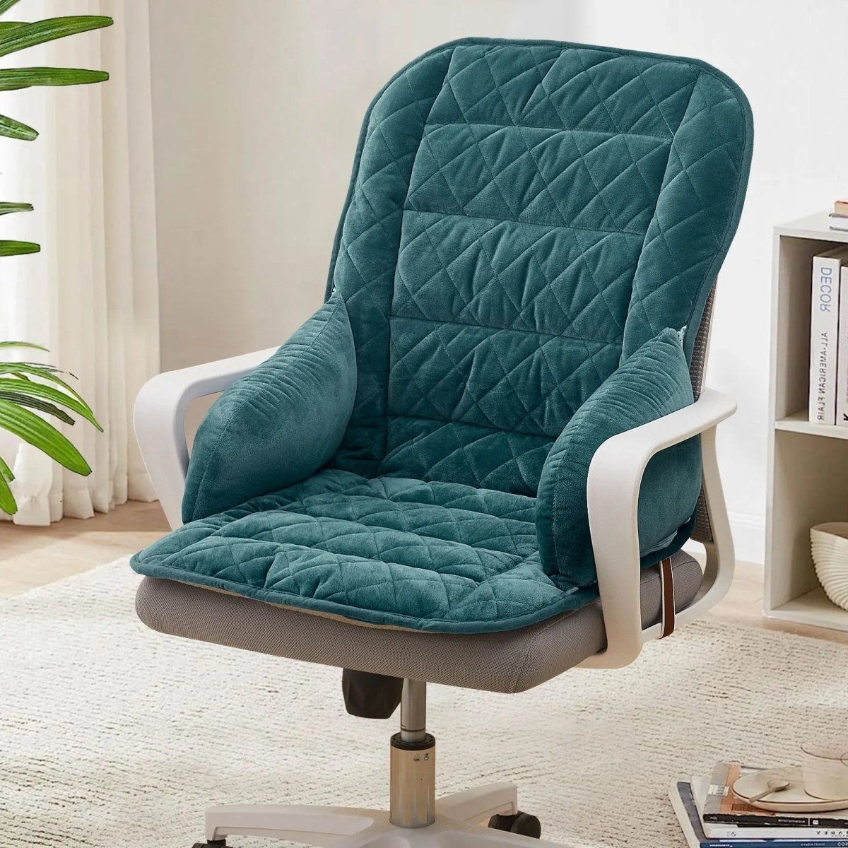 Lumbar Support Cushion, Office Chair Back Support Cushion, Lower Back Support Pillow for Car Seat and Home_08