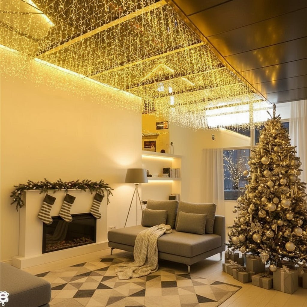 LED Lights for Bedroom, Curtain Fairy Lights 5 m with 8 Modes, Outdoor String Lights for Garden and Window_00