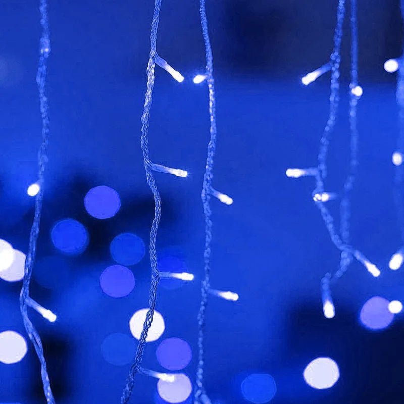 LED Lights for Bedroom, Curtain Fairy Lights 5 m with 8 Modes, Outdoor String Lights for Garden and Window_04