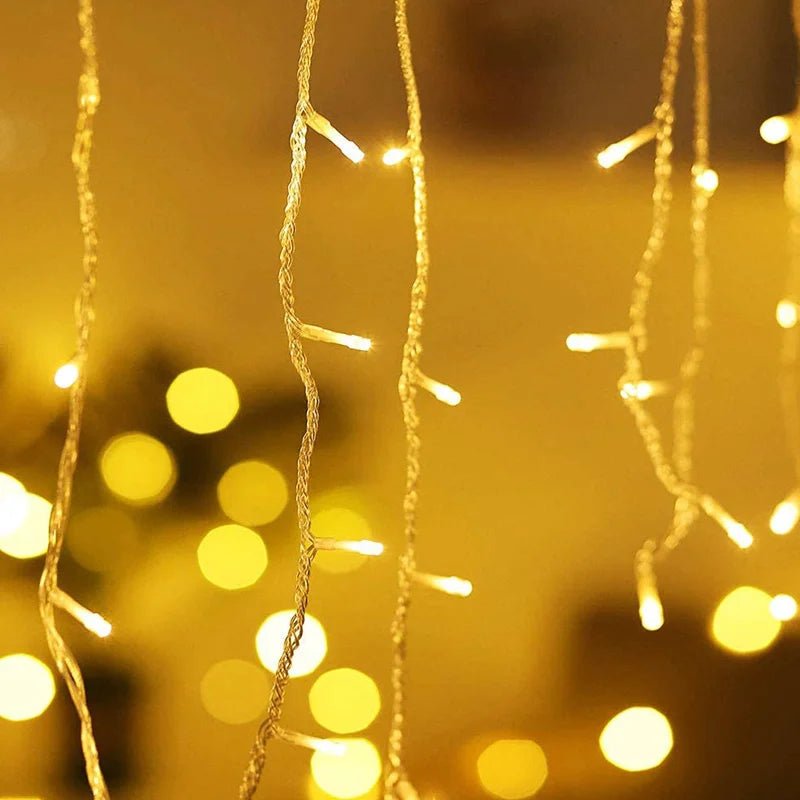 LED Lights for Bedroom, Curtain Fairy Lights 5 m with 8 Modes, Outdoor String Lights for Garden and Window_07