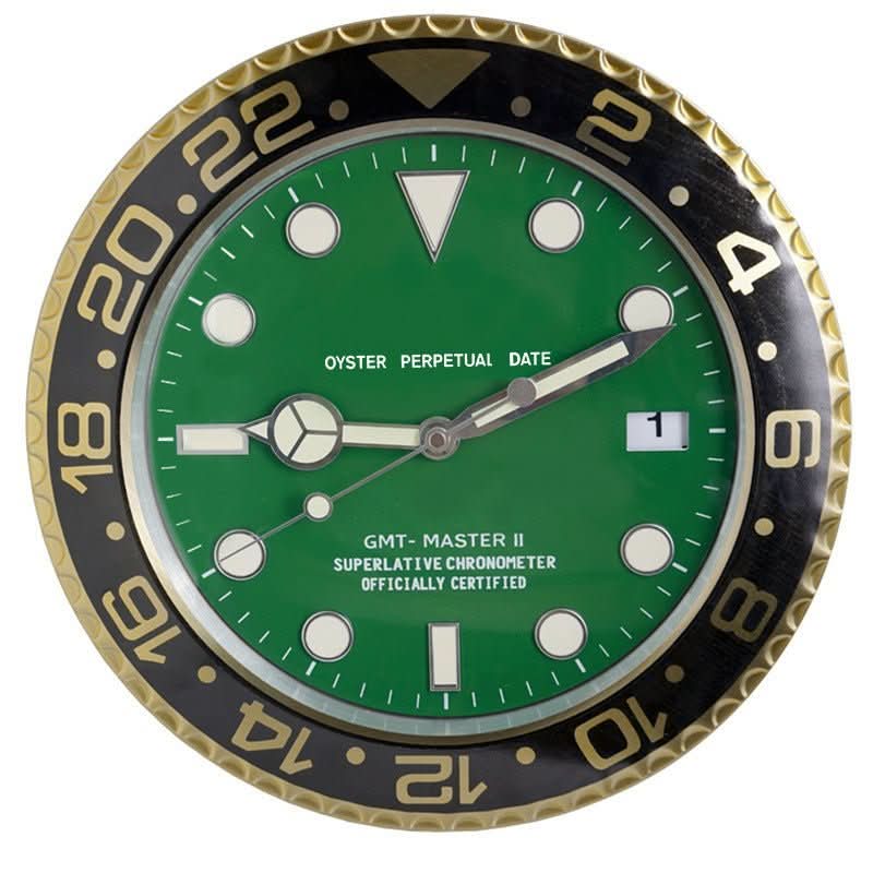 Silent Wall Clock with Luminous Hands, Modern Wall Clocks in Stainless Steel for Bedroom and Office – image 10