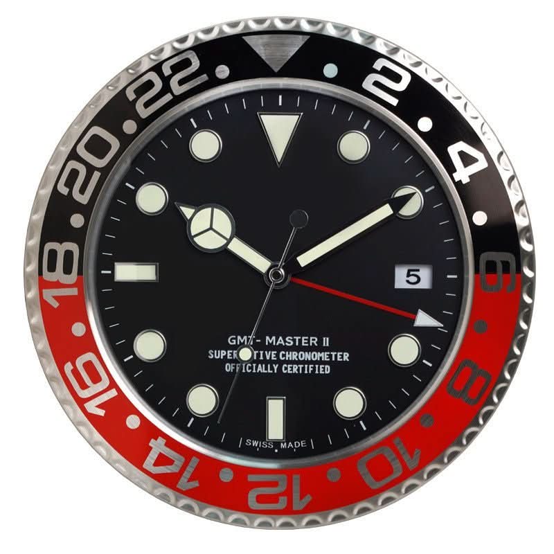 Silent Wall Clock with Luminous Hands, 30 cm – image 9