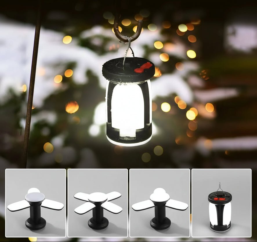 Solar Lantern Rechargeable, Camping Lantern with Solar Power Bank, Emergency Light, Work Light, Camping Lights for Tent_02