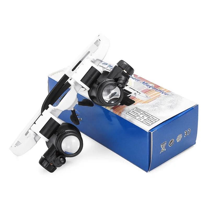 Jewellery Magnifying Glasses with LED Light, LED Magnifying Glass with 8x 15x 23x Lenses – image 8