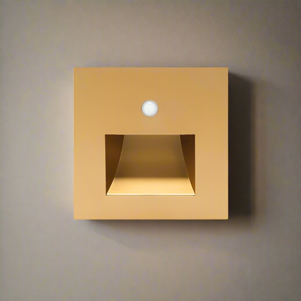 LED Wall Light with Motion Sensor, Aluminium LED Step Light for Stairs, Hallway Light for Stairwells and Entrances_10