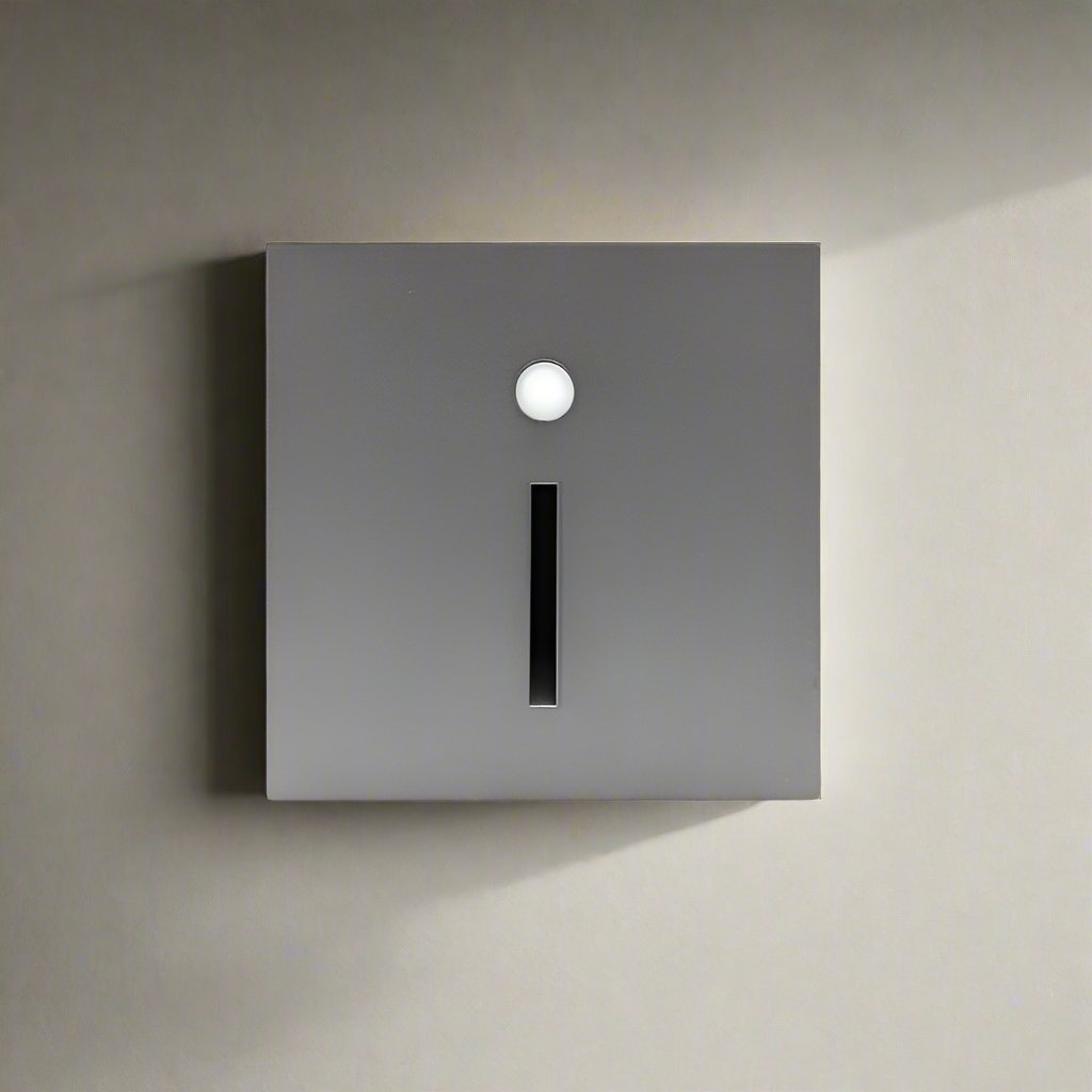 LED Wall Light with Motion Sensor, Aluminium LED Step Light for Stairs, Hallway Light for Stairwells and Entrances_06