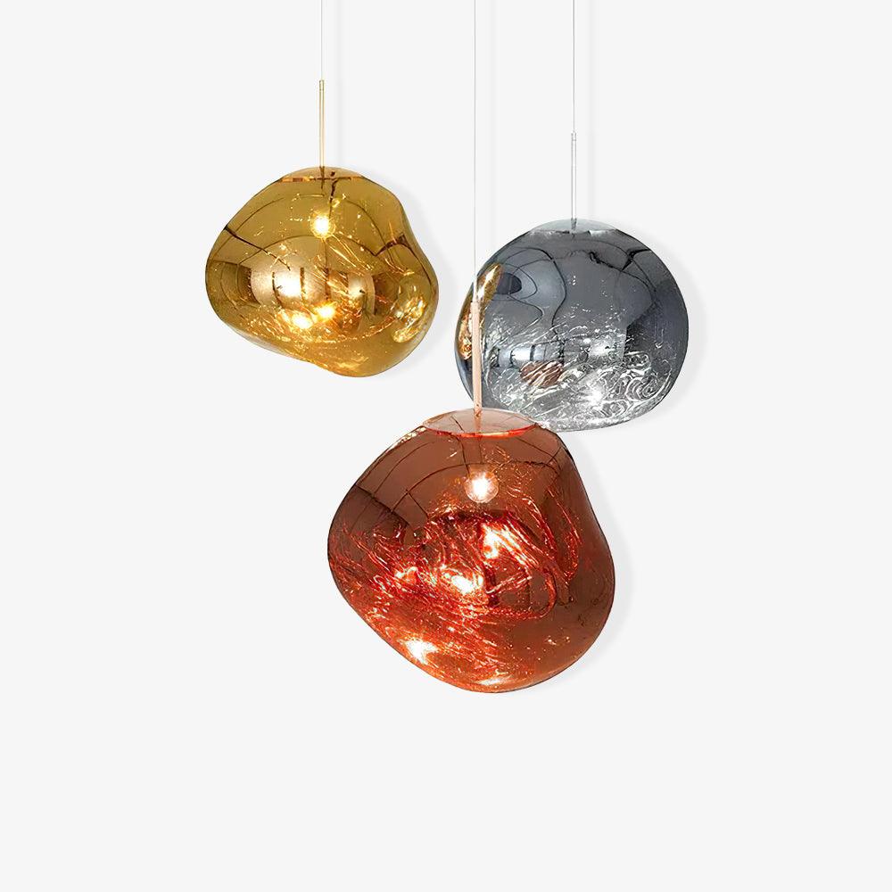 LavaGlow | Stylish Unique Glass Dome Pendant Light Fixture 1