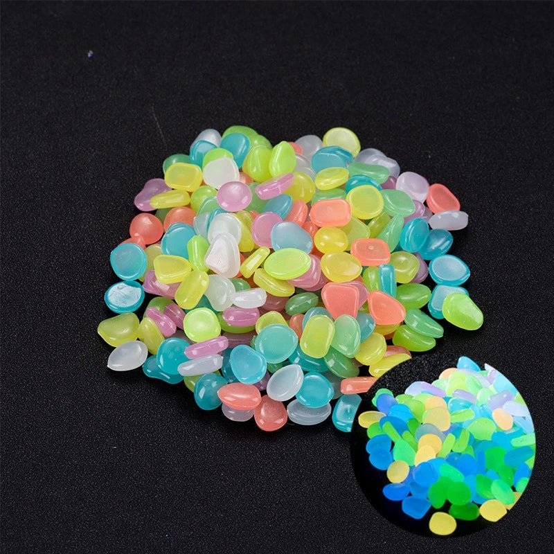 Glow in the Dark Garden Stones, Decorative Stones and Resin Pebbles for Paths – image 8