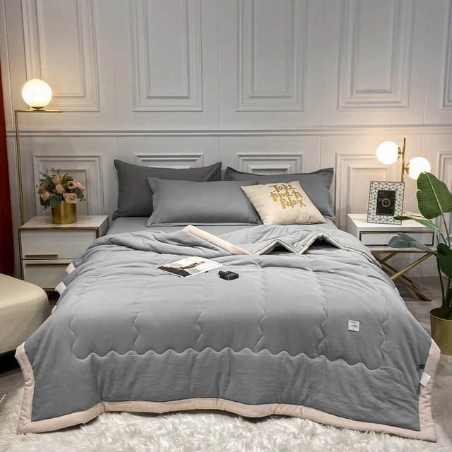 Lightweight Cooling Blanket | Moisture-Regulating Breathable Design for Summer Comfort 6
