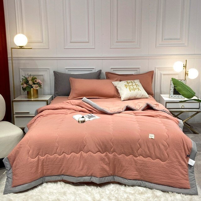 Lightweight Cooling Blanket | Moisture-Regulating Breathable Design for Summer Comfort 9