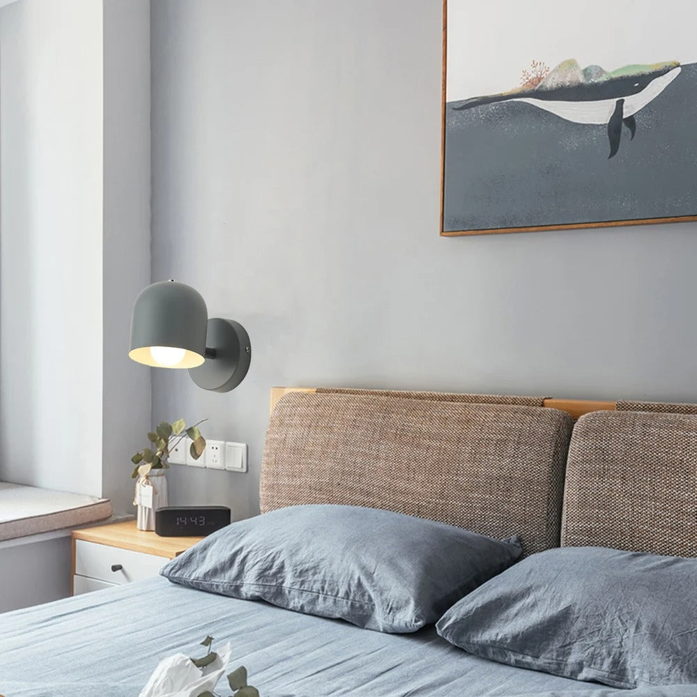 LuminaDome | Playful Modern LED Wall Sconce for Cozy Interiors 5