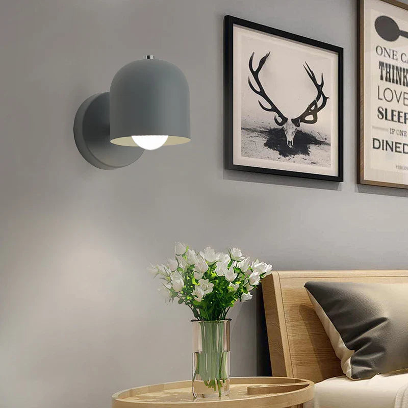 LuminaDome | Playful Modern LED Wall Sconce for Cozy Interiors 7