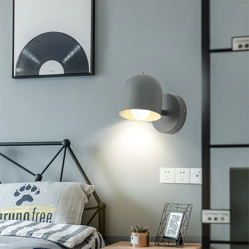 LuminaDome | Playful Modern LED Wall Sconce for Cozy Interiors 8