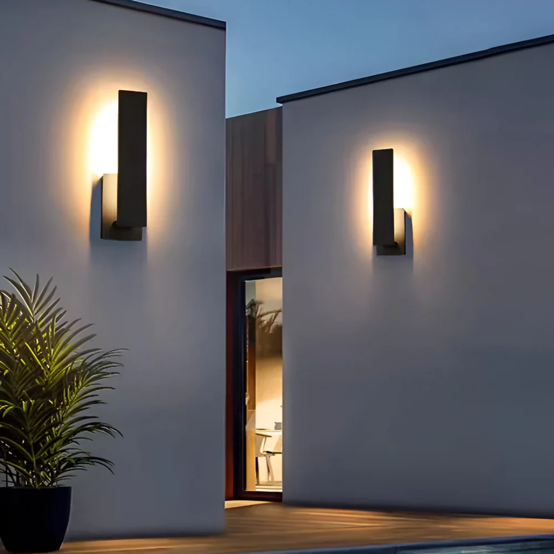 LuminaWall | Modern Waterproof Aluminum Outdoor Wall Lantern Light 3
