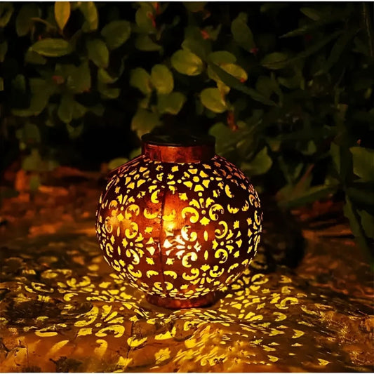 Luminara | Charming Vintage Solar Garden Lantern Light for Outdoor Ambiance 0