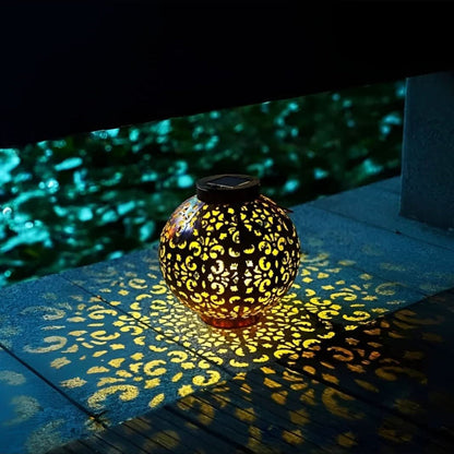 Luminara | Charming Vintage Solar Garden Lantern Light for Outdoor Ambiance 1