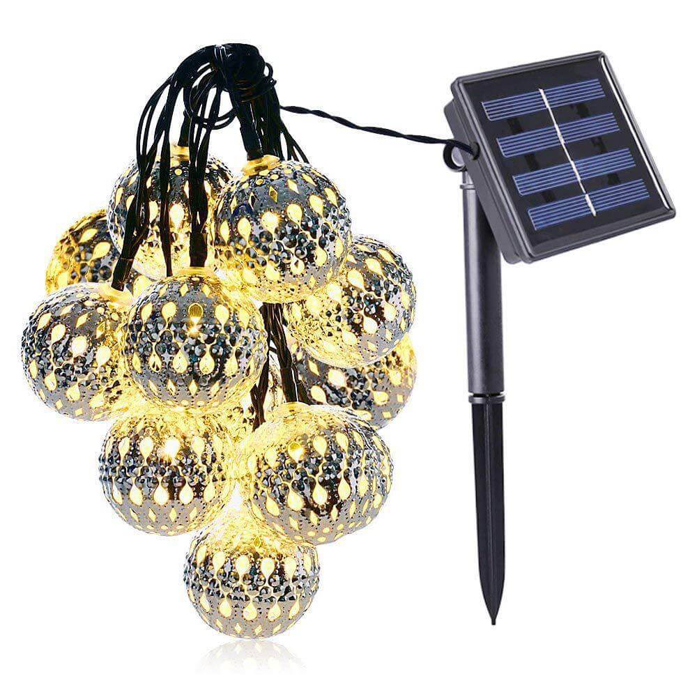 Luminara | Charming Vintage Solar String Lights for Outdoor Decor